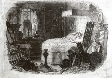 Little Nell - das schöne Kind in ihrem sanften Schlummer, 1840-41